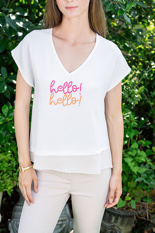 Blusa hello